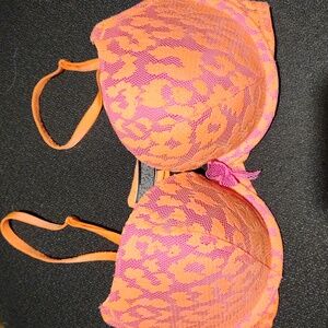 Orange Victoria Secret Bra 34C